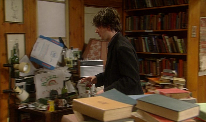 GET IT YOURSELF. I'M MISSING MY PROGRAMME. 