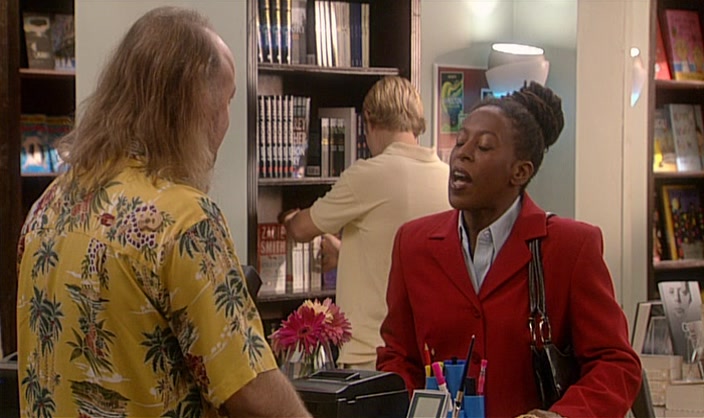 - I'M LOOKING FOR... - I'LL HELP YOU. AAH! 