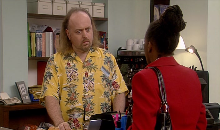 - I'M LOOKING FOR... - I'LL HELP YOU. AAH! 