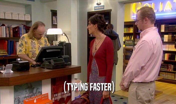 (TYPING FASTER)  