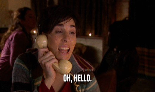 OH, HELLO.  