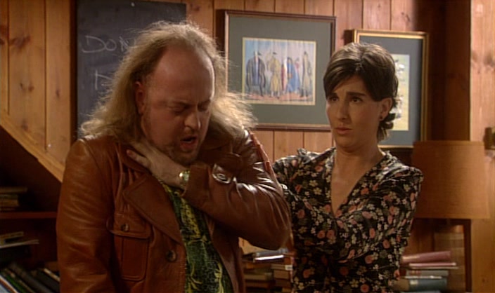 - OH, GOD! GOD! ARRRGH! ARRGH! - HE'S HYSTERICAL. LEAVE HIM TO ME. 