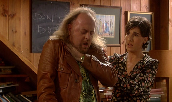 - OH, GOD! GOD! ARRRGH! ARRGH! - HE'S HYSTERICAL. LEAVE HIM TO ME. 