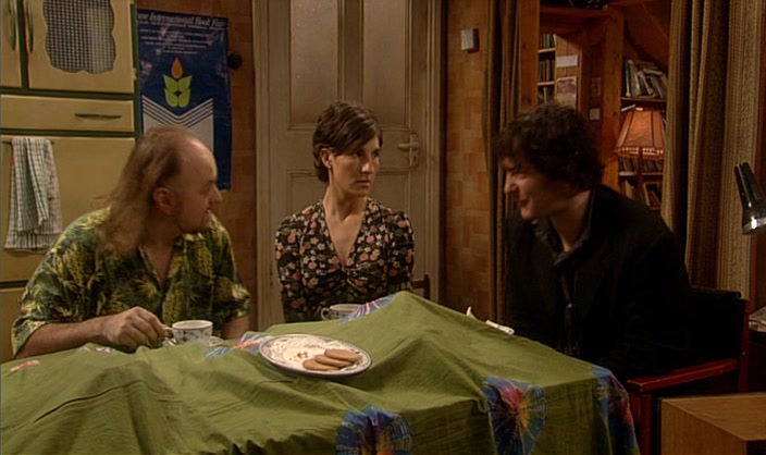 (BERNARD LAUGHING)  