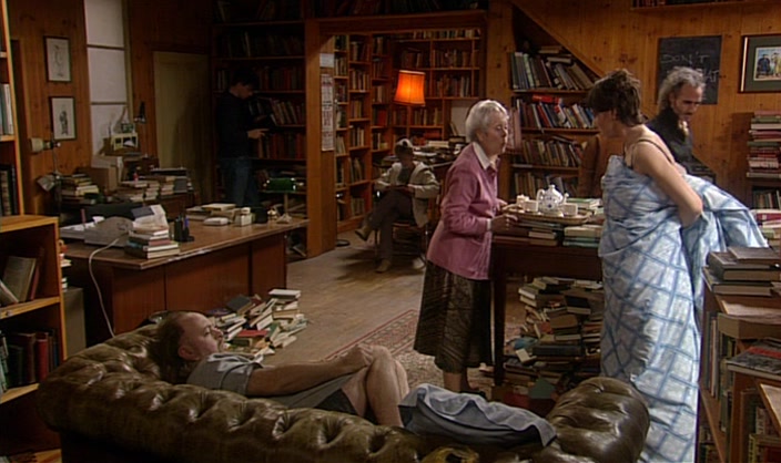 - WHERE'S MY DRESS? - OH, IT'S IN THE WASH. 