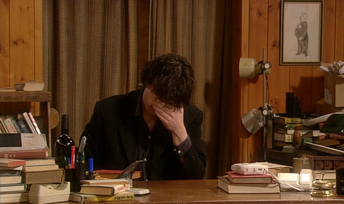 - 'MESSAGE DELETED.' - (BEEP) 