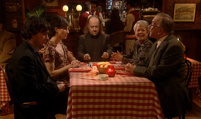 YES. REMINDS ME OF THE FIRST TIME I WENT TO AN ITALIAN RESTAURANT. 1965, I THINK. 