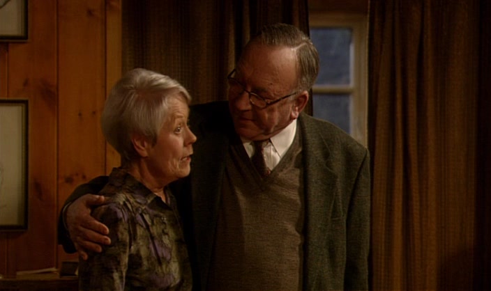 - RIGHT, I'LL BE OFF, I'LL SEE YOU TOMORROW. - OH, DON'T LEAVE ON OUR ACCOUNT. 