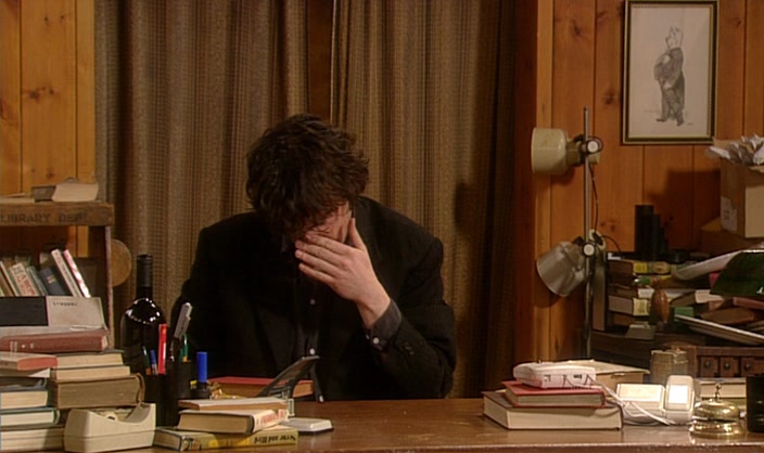 - 'MESSAGE DELETED.' - (BEEP) 