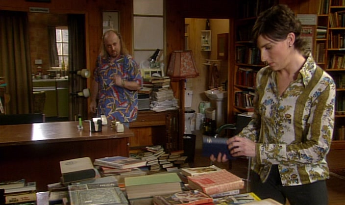 - COME ON, THERE'S WORK TO DO. - YOU'RE KEEN. I LIKE THAT. 