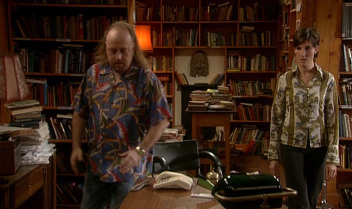 NOW, THIS IS THE DESK AND THIS IS THE CHAIR. 