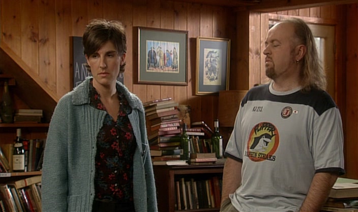 NO, FRAN, HE'S CHANGED. HE'S ON THE GEE-GEES NOW. 