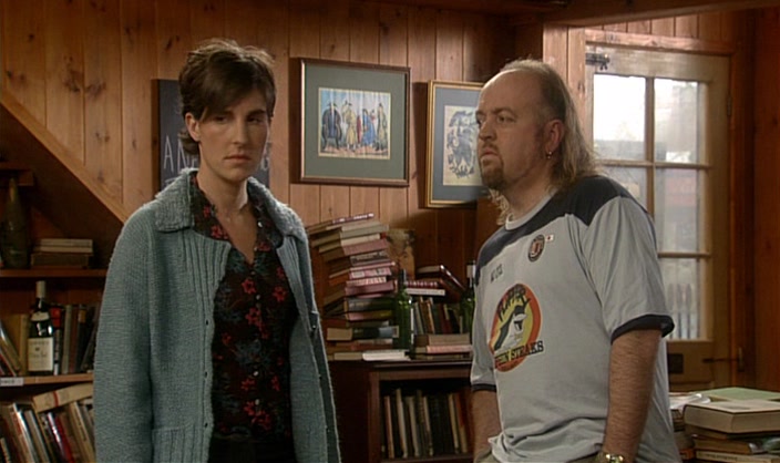 NO, FRAN, HE'S CHANGED. HE'S ON THE GEE-GEES NOW. 