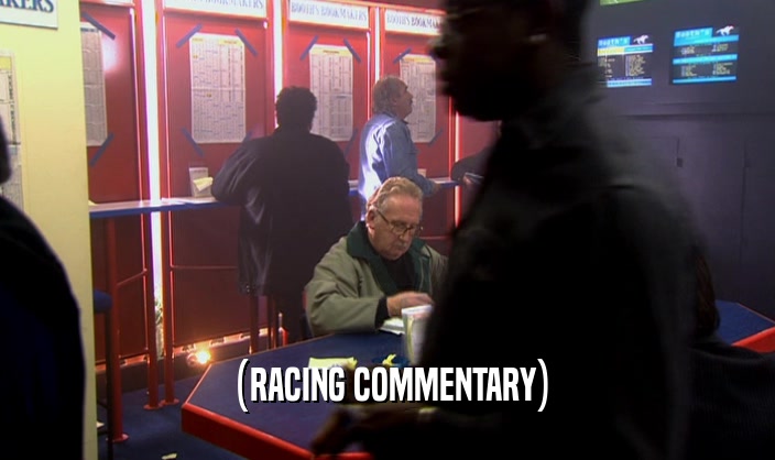 (RACING COMMENTARY)  