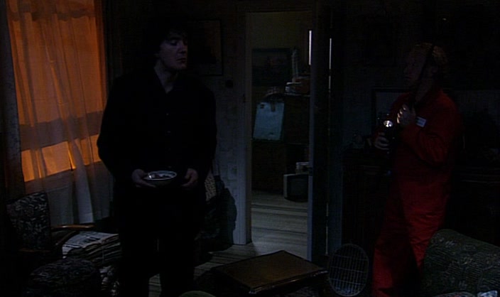- HE'S NOT HERE, I'M GOING HOME. - WAIT. COME BACK. SIT DOWN. 