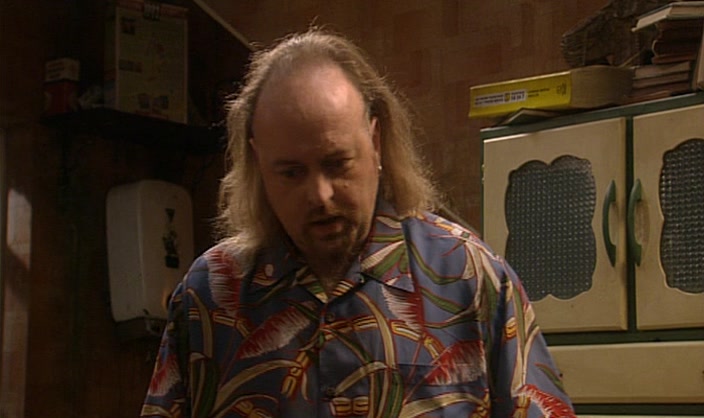 TELL HER I'M LOOKING AFTER JASON AND HE DOESN'T APPRECIATE HER FLIRTING. 