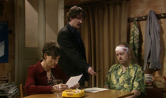 - YES. - SIGN HERE. 