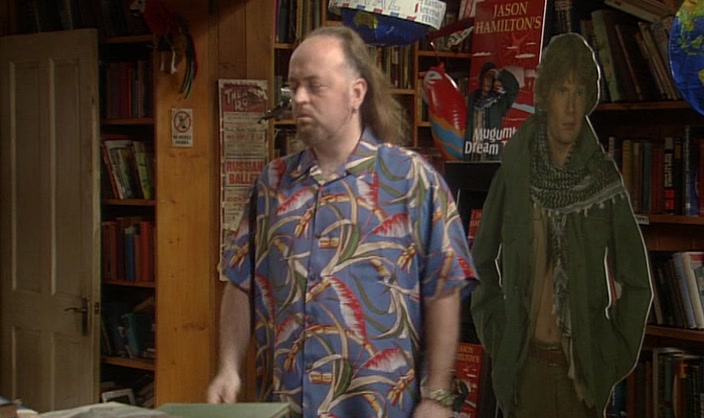 - OH. - EXPECTING SOMEONE? 