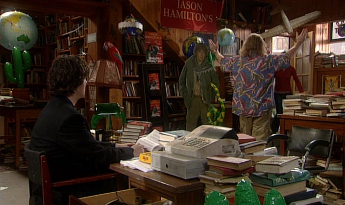 NO TIME. I'M SETTING UP THE SHOP FOR THE FESTIVAL OF TRAVEL WRITING. 
