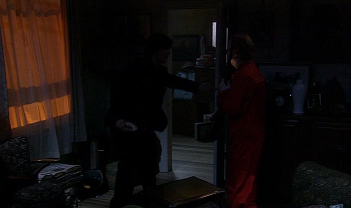 - HE'S NOT HERE, I'M GOING HOME. - WAIT. COME BACK. SIT DOWN. 