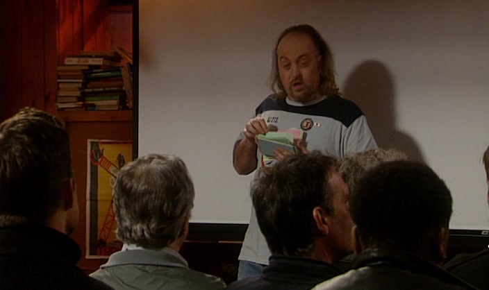 AND ANOTHER JOKE. ERM... QUITE A GOOD ONE, ABOUT RICE. (LAUGHS) 