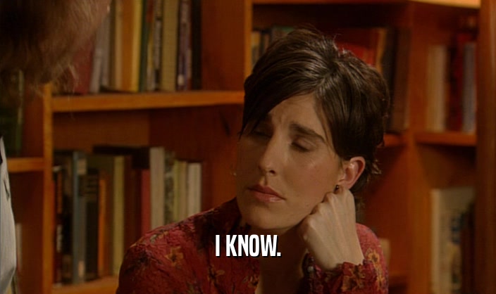 I KNOW.  