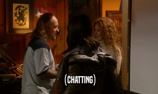 (CHATTING)  