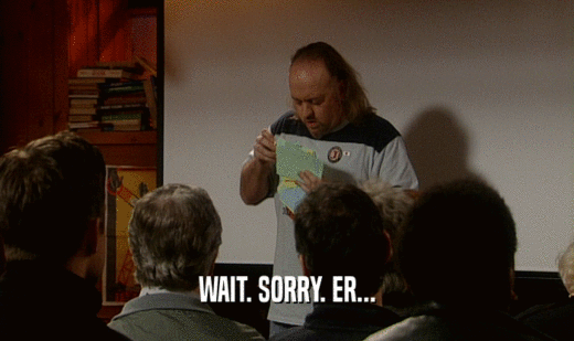 WAIT. SORRY. ER...  