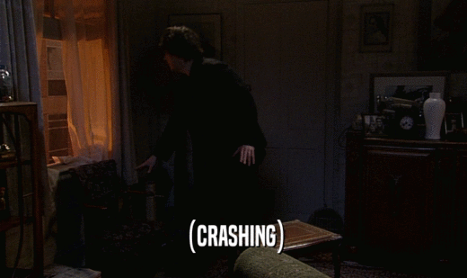 (CRASHING)  