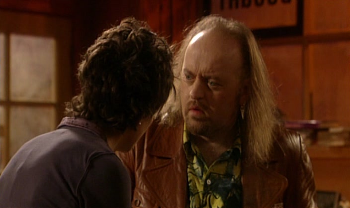BERNARD. THE ONLY WAY SHE COULD THINK OF GETTING OUT OF IT 