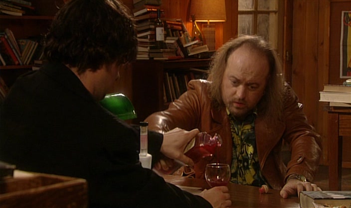 - WHOA! DON'T GO MAD. - I DON'T FEEL LIKE A DRINK, ANYWAY. 