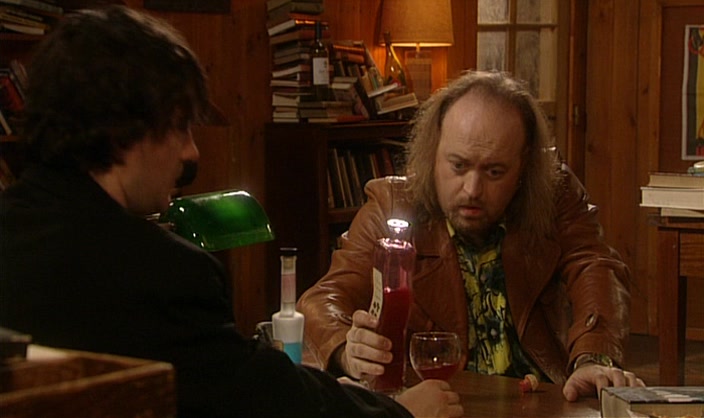 - WHOA! DON'T GO MAD. - I DON'T FEEL LIKE A DRINK, ANYWAY. 