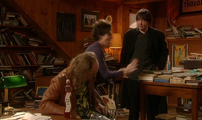 - # READ 'EM AND WEEP... # - I'M GOING NEXT. THAT'S RUBBISH. 