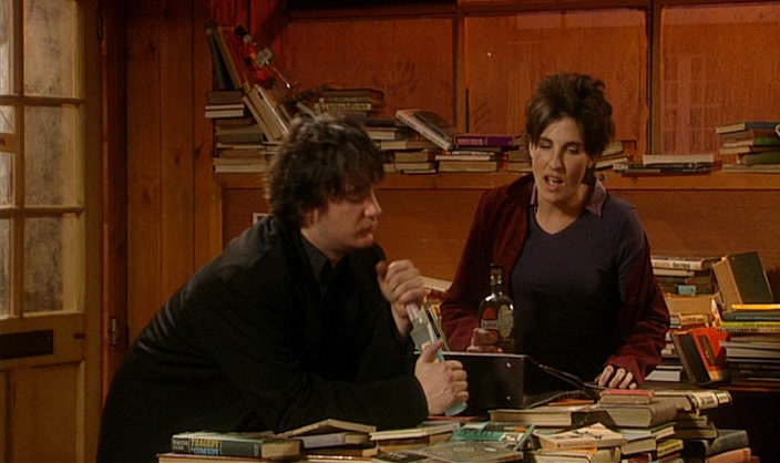 THAT'S WHAT THE IRISH DO AFTER A DRINK, ISN'T IT? 