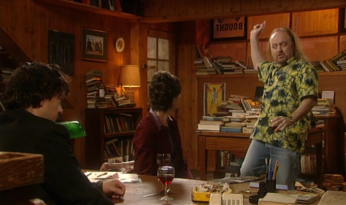 AH, BUT YOU WILL. BECAUSE TONIGHT... WE GO OUT. 