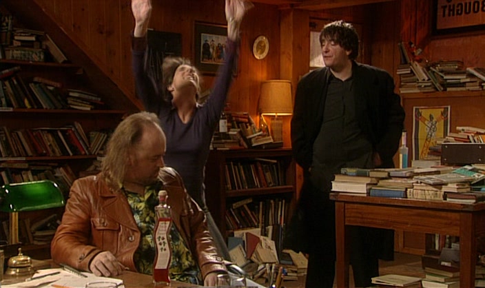 - # READ 'EM AND WEEP... # - I'M GOING NEXT. THAT'S RUBBISH. 