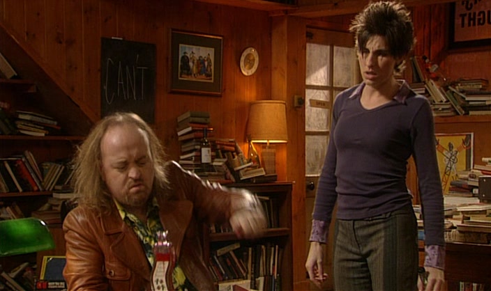 - I'M GONNA GET BLIND DRUNK. - DON'T BE SILLY. 
