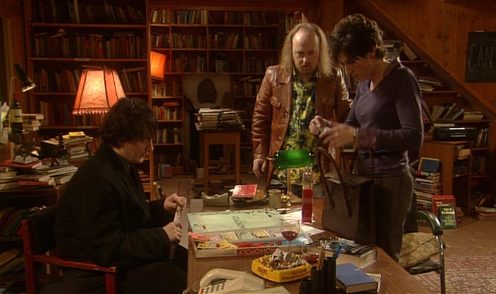 WELL, LOOK. SHE'S IN MY PHONE.  