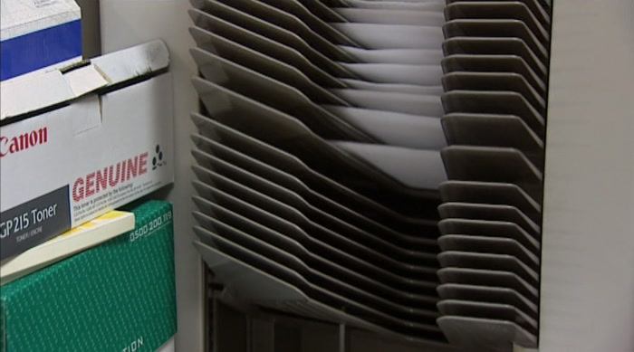 WOULD YOU MIND GIVING MAINTENANCE A CALL? THERE'S A NASTY SMELL IN THE LIFT. 