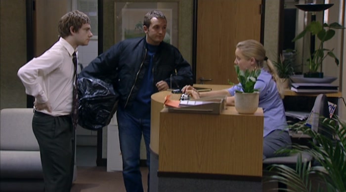- YOU SHOULD COME. IT'LL BE A LAUGH. - NO. YOU'RE ALL RIGHT. 