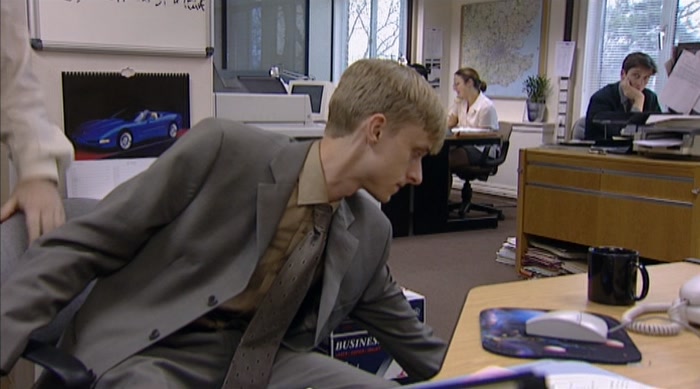 HE PUT MY STAPLER INSIDE A JELLY AGAIN.  