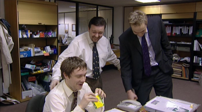 HE'S GOING TO FIT IN. WE'RE LIKE VIC AND BOB... AND AN EXTRA ONE. 