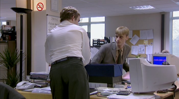 I DON'T WANT TO HAVE TO LOOK AT YOU, GARETH.  