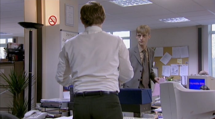 I DON'T WANT TO HAVE TO LOOK AT YOU, GARETH.  