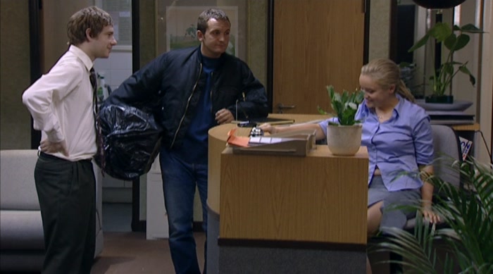 - YOU SHOULD COME. IT'LL BE A LAUGH. - NO. YOU'RE ALL RIGHT. 