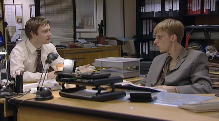 - IT WASN'T ON YOUR DESK. - IT WAS OVERLAPPING. 