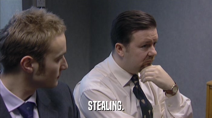 STEALING.  