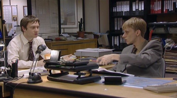 - IT WASN'T ON YOUR DESK. - IT WAS OVERLAPPING. 