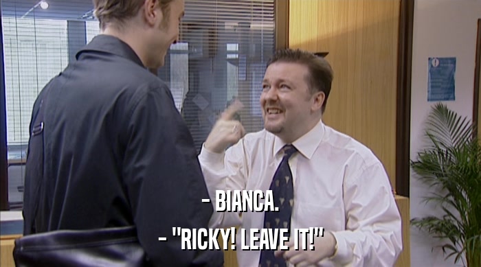 - BIANCA. - 