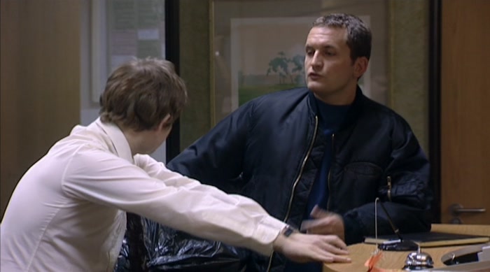 - WHAT'S IN THE BAG? - TELL HER I'LL SEE HER LATER. 